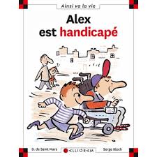 couverture Alex est handicapé