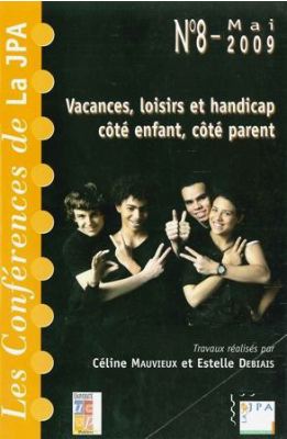 couverture Brochure JPA Vacances loisirs et handicap